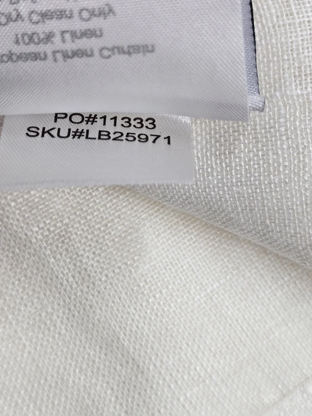 NWT QUINCE Set Of 4 48x96 European Linen Sheer Curtains White 0307